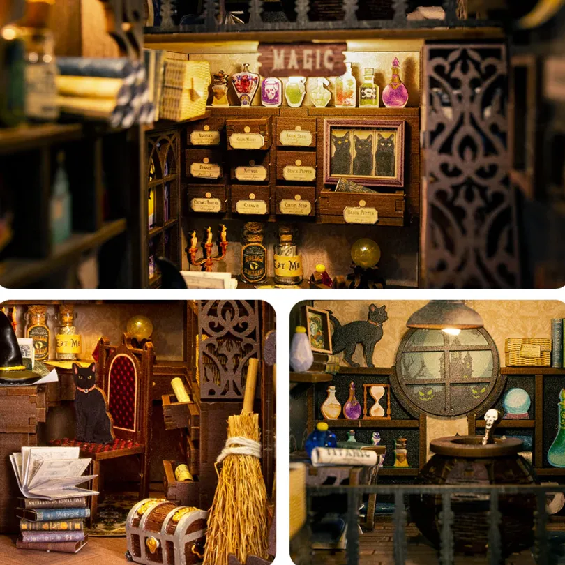 Magic Pharmacist Book Nook Kit Cutebee Cutebee
