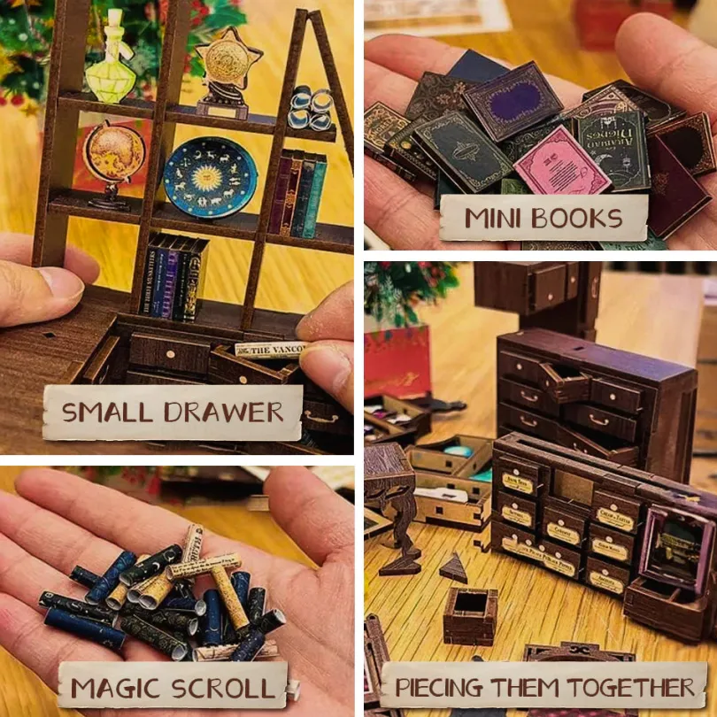 Magic Pharmacist Book Nook Kit Cutebee Cutebee
