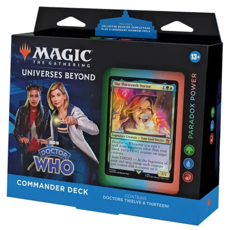 Magic The Gathering Doctor Who Commander Decks Paradox Power Magic The Gathering
