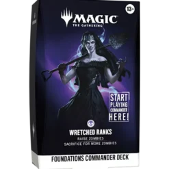 Magic The Gathering Foundations Commander Deck - Wretched Ranks