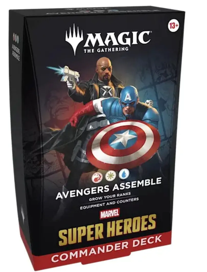 Magic The Gathering Marvel Super Heroes Commander Deck Avengers Assemble