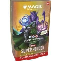 Magic The Gathering Marvel Super Heroes Commander Deck Collectors Edition Doom Prevails
