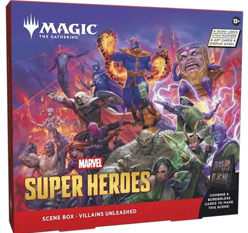 Magic The Gathering: Marvel Super Heroes Scene Box - Villains Unleashed