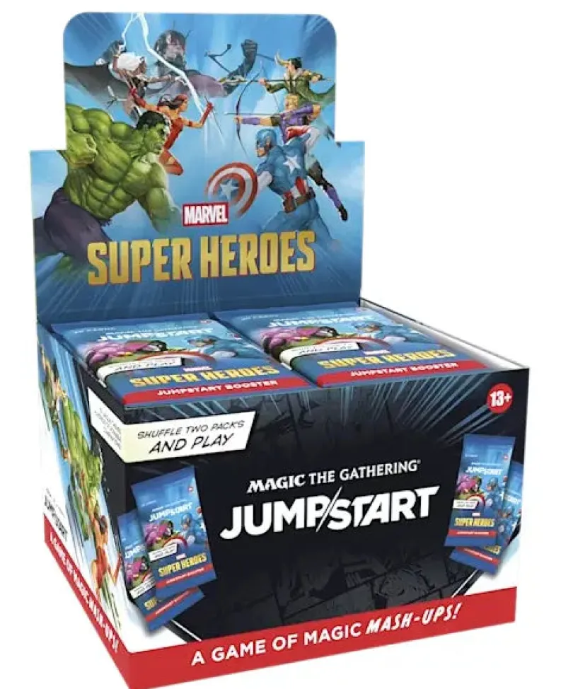 Magic The Gathering: Marvel Super Heroes Jumpstart Booster Display (24)