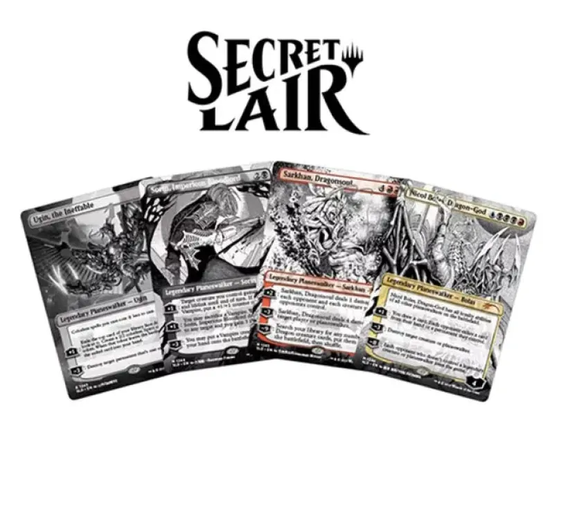 Magic the Gathering Secret Lair Drop WPN Exclusive: More Borderless Planeswalkers
