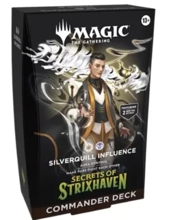 Magic The Gathering: Secrets of Strixhaven Commander Deck - Silverquill Influence