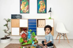 Magnetic Building Blocks Forest Cabin 150 st