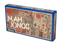 Mah Jongg, made of wood, with arabic numbers (6323)