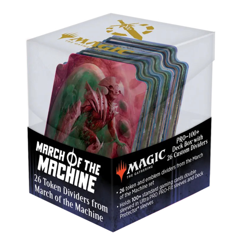 March of the Machine Token Dividers with Deck Box for Magic: The Gathering