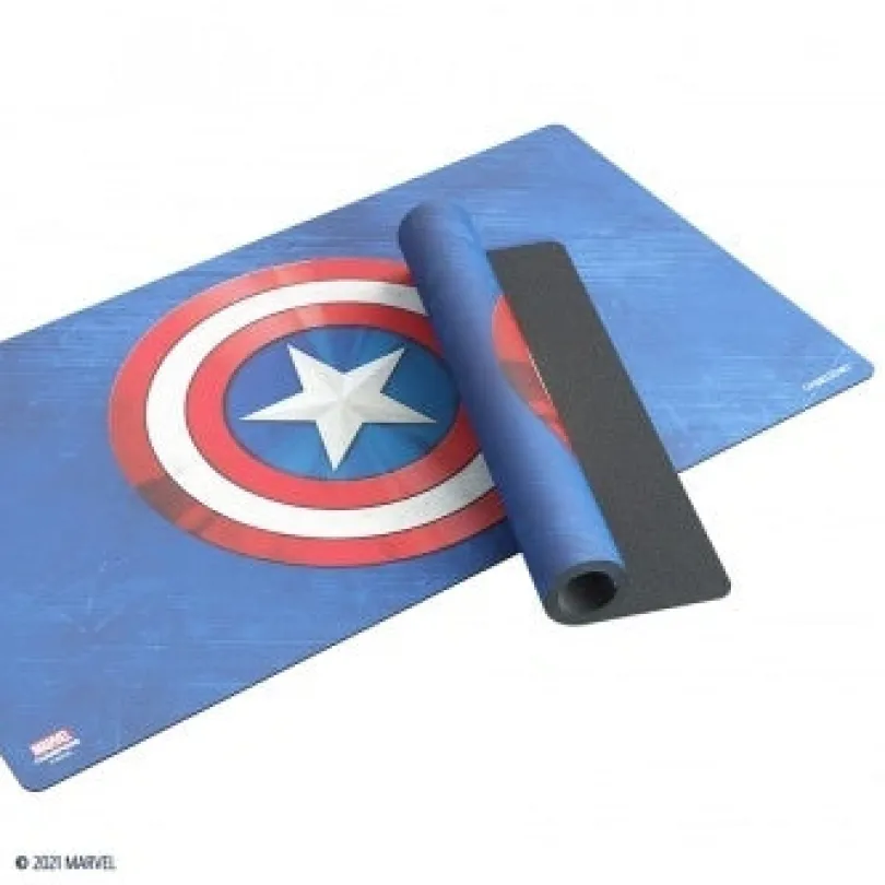 Marvel Champions Game Mat -- Captain America