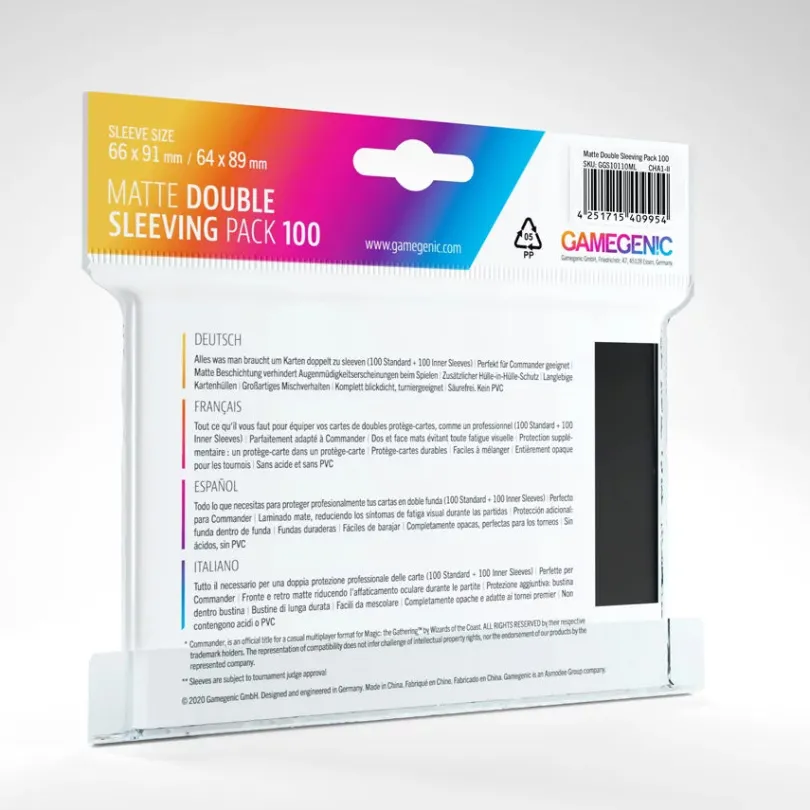 Matte Double Sleeving Pack (100)