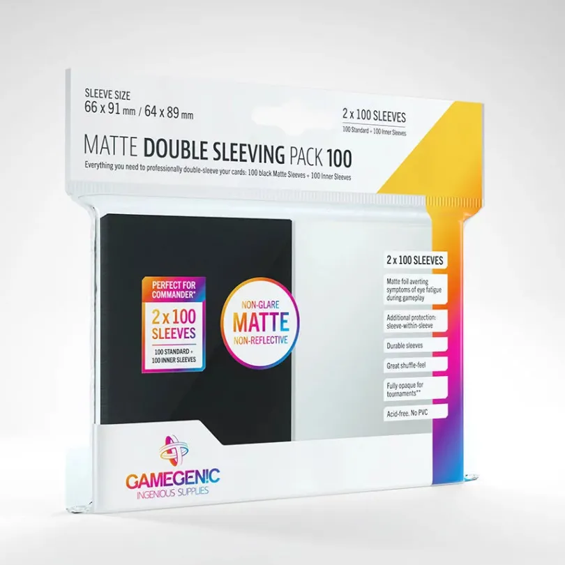 Matte Double Sleeving Pack (100)