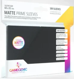 Matte Prime Sleeves (100 Sleeves) - Välj Färg