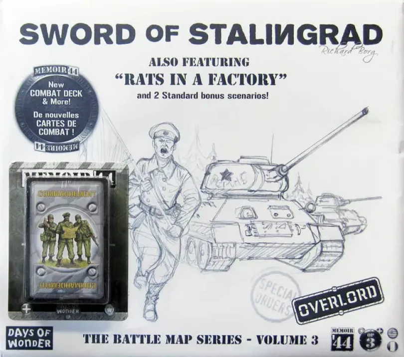 Memoir '44: BattleMap #3 Sword of Stalingrad