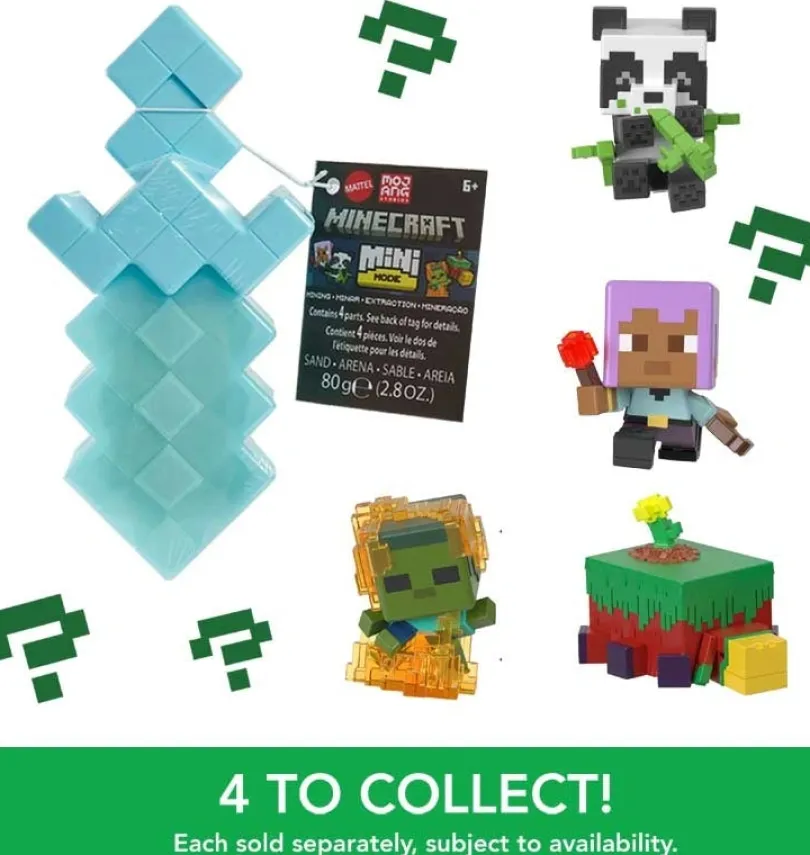MINECRAFT MINI MODE MINI MINING ASSORTED