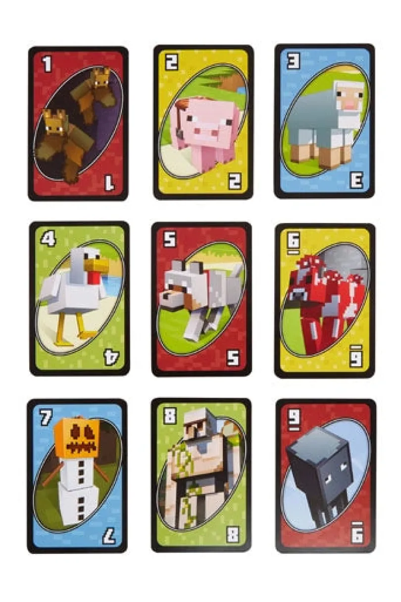 Minecraft UNO Card Game