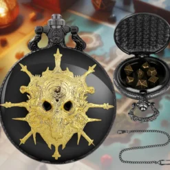 Mini Metal Dice Set Keychain Gladiator