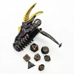 Mini Metal Dice Set Necklace Drake