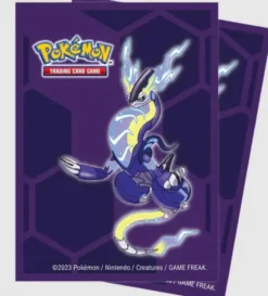 Miraidon Standard Deck Protector Sleeves (65ct) for Pokemon
