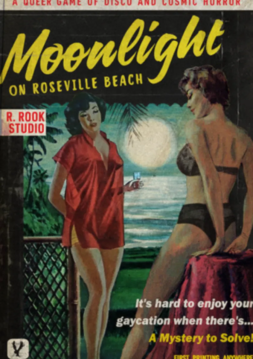Moonlight on Roseville Beach