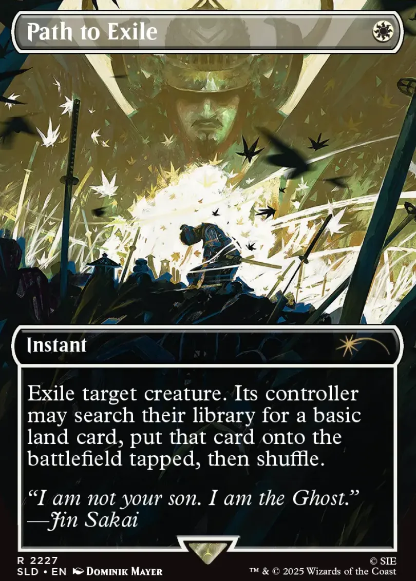 MTG Secret Lair x Ghost of Tsushim