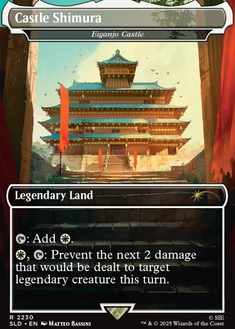 MTG Secret Lair x Ghost of Tsushim
