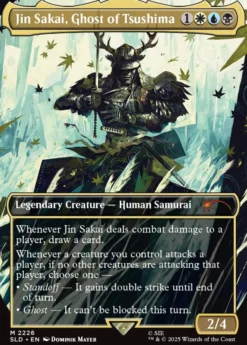 MTG Secret Lair x Ghost of Tsushim