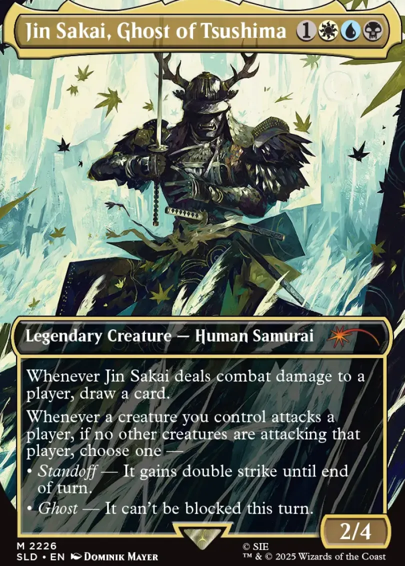MTG Secret Lair x Ghost of Tsushim