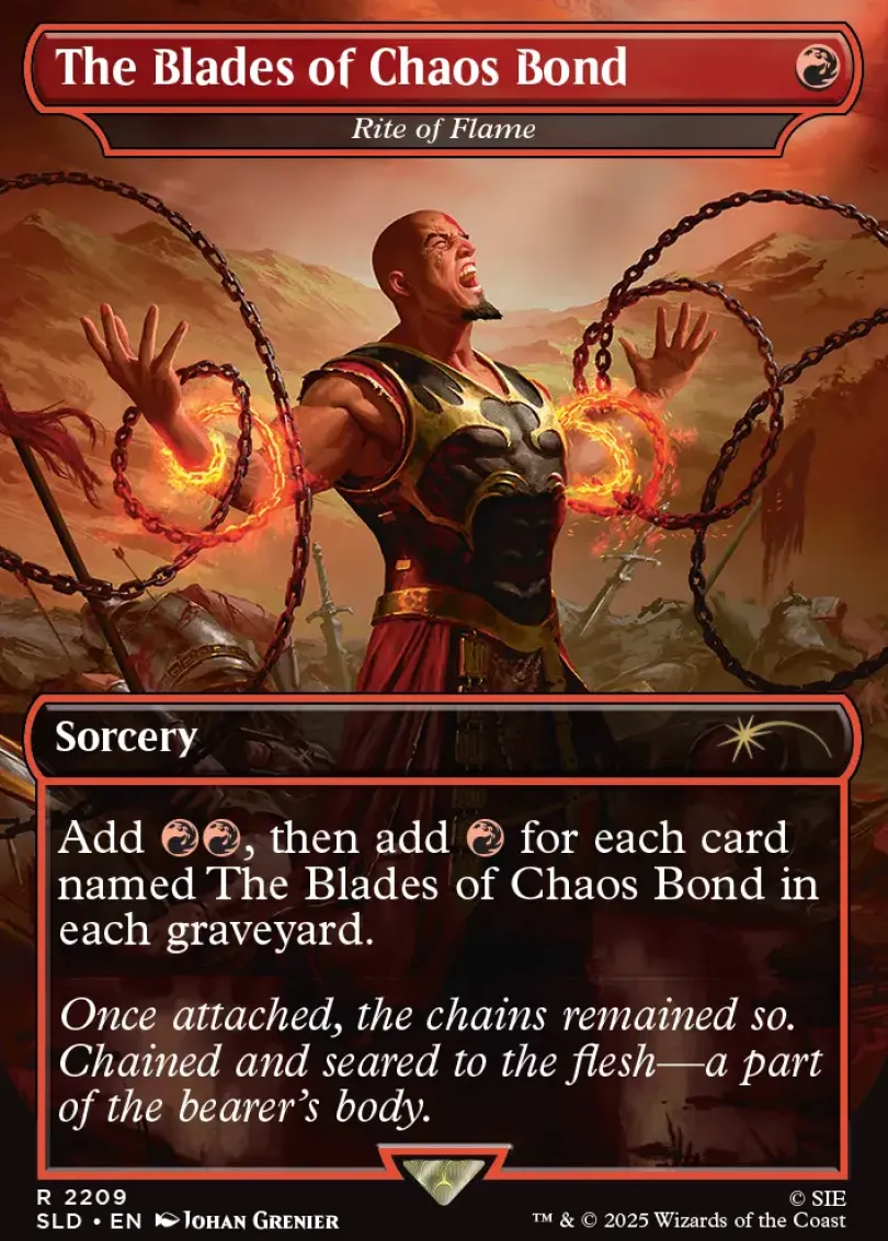 MTG Secret Lair x God of War Greek