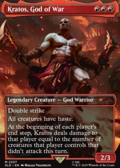 MTG Secret Lair x God of War Greek