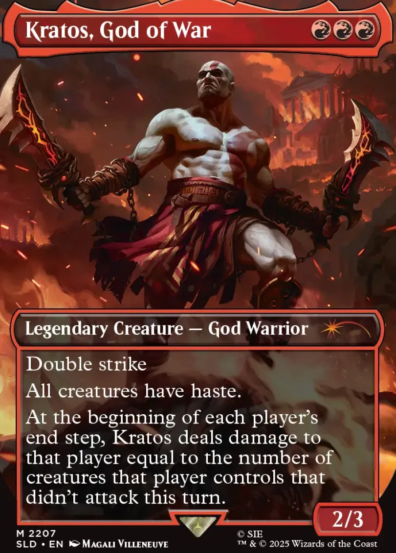 MTG Secret Lair x God of War Greek