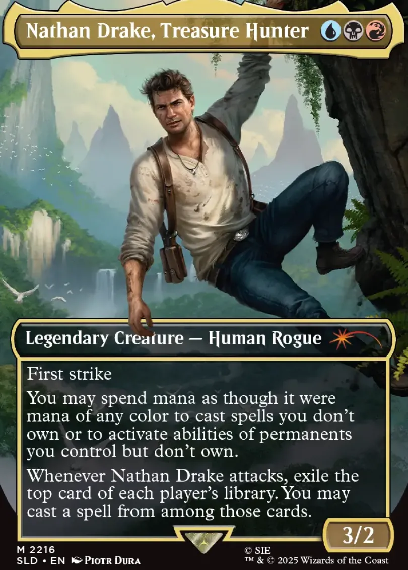 MTG Secret Lair x Unchartered