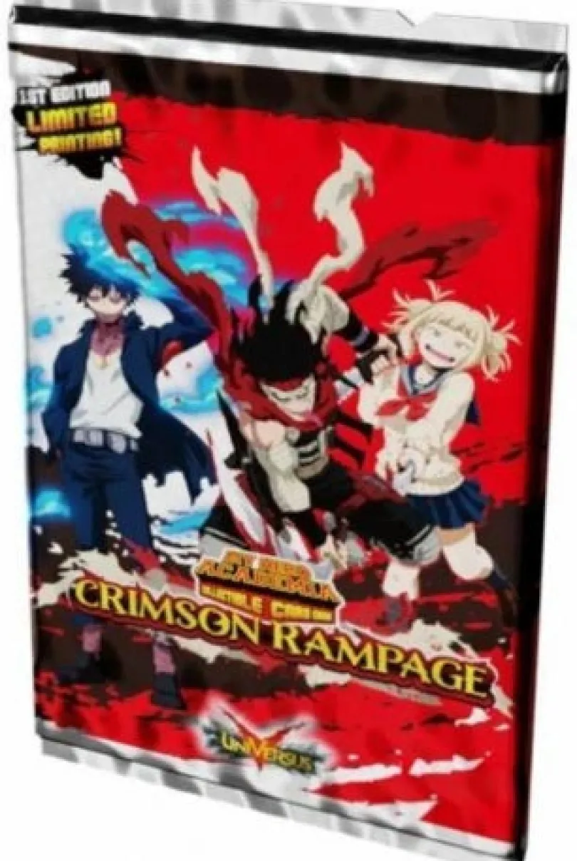 My Hero Academia Collectible Card Game - Booster Series 02: Crimson Rampage