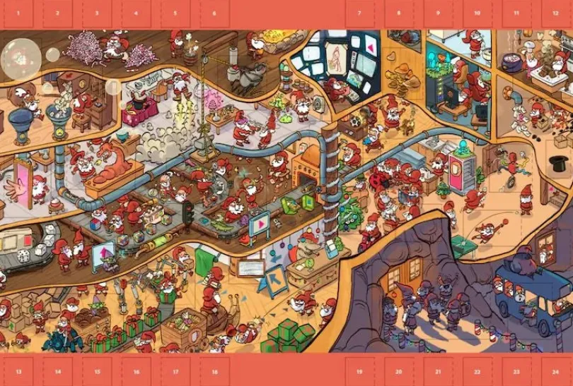 Mystery julkalender - Santa's Factory