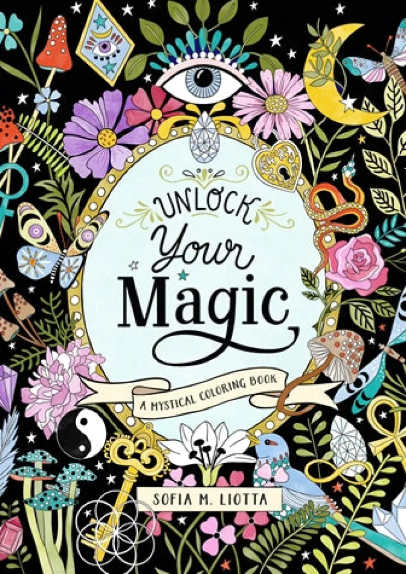 Mystical Coloring Book: Unlock Your Magic