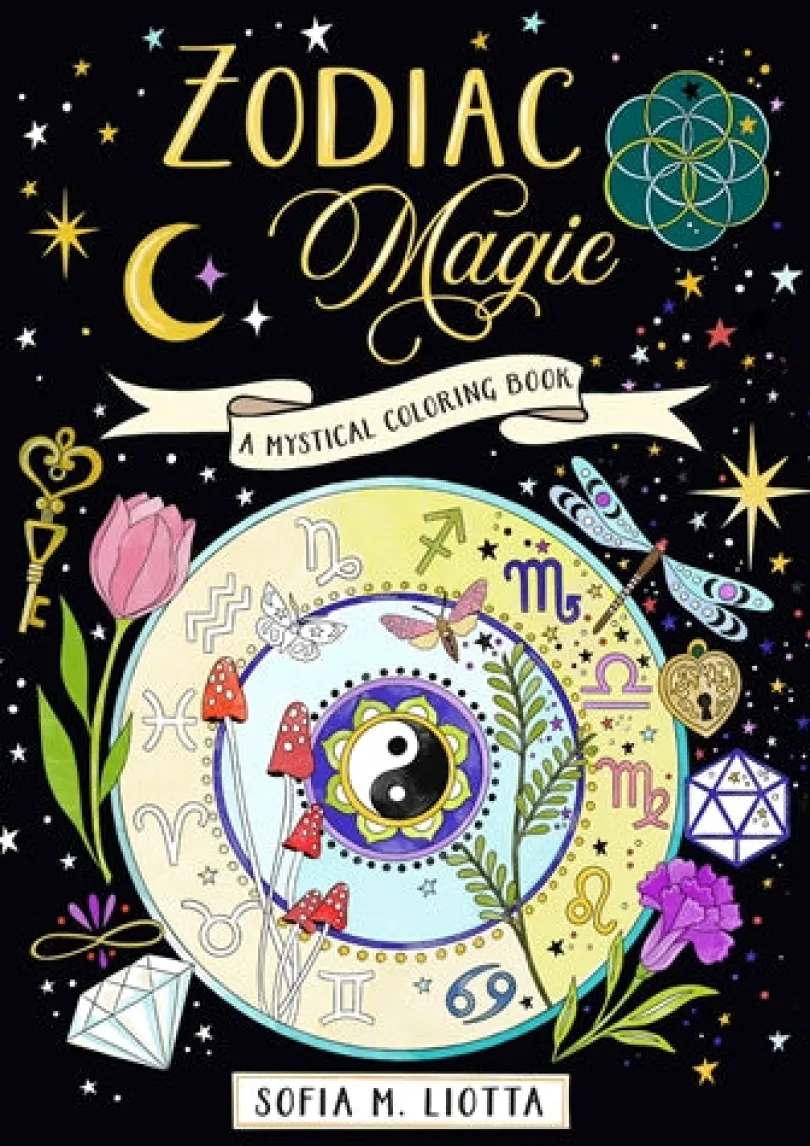Mystical Coloring Book: Zodiac Magic