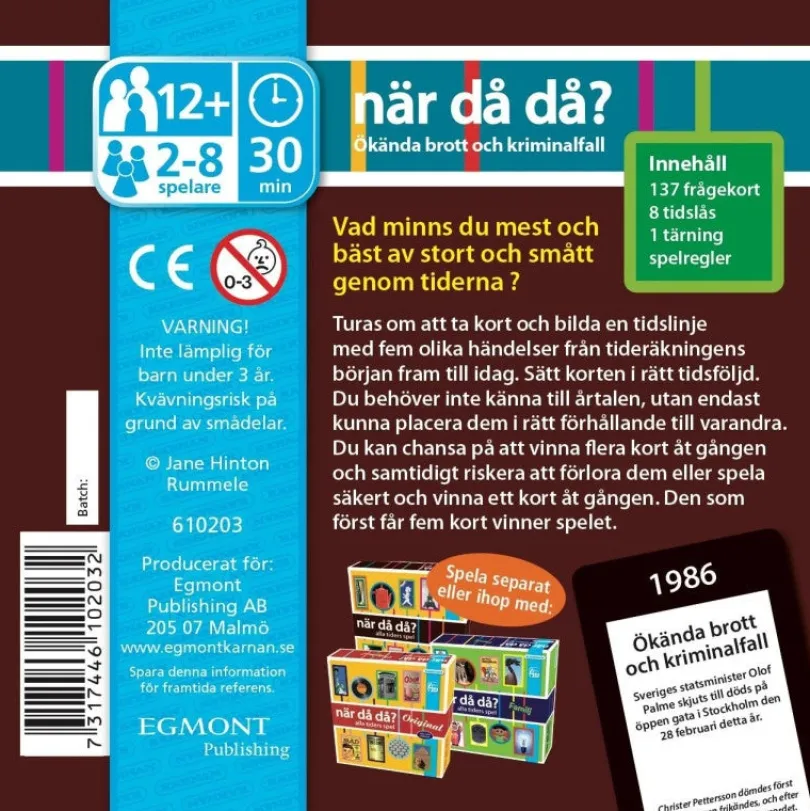 Nar Da Da Okanda Brott Och Kriminalfall Pocket