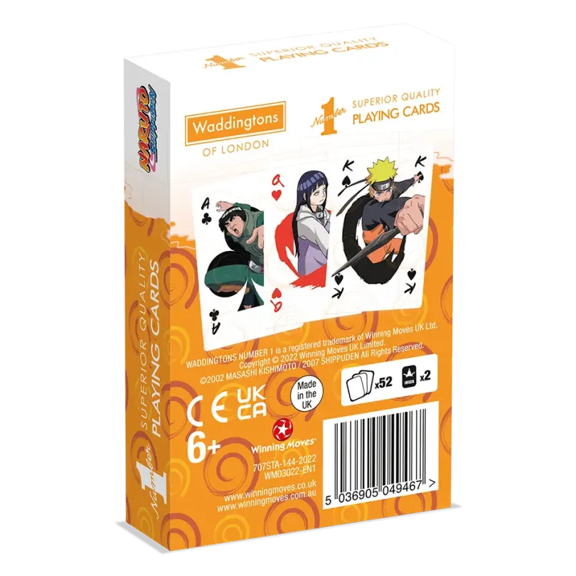 Naruto - Playing Cards - kortlek