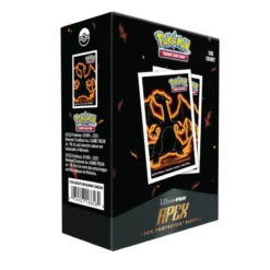 Neon Kanto 105ct APEX Deck Protector Sleeves Charizard for Pokémon