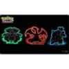 Neon Kanto Foil Playmat For Pokemon Ultrapro