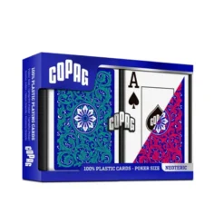 1546 Neoteric Poker Size Jumbo Index playing cards double deck Red/Green