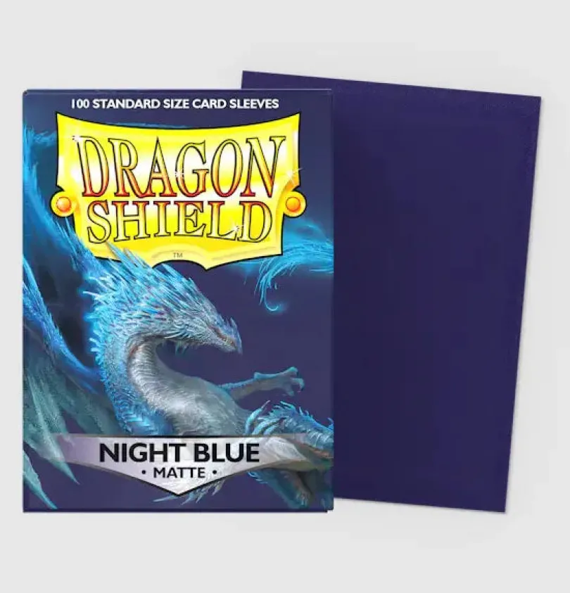 Night Blue - Matte Sleeves - Standard Size (100)
