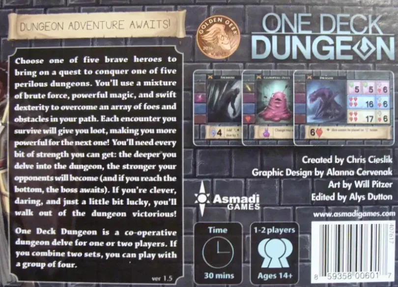 One Deck Dungeon