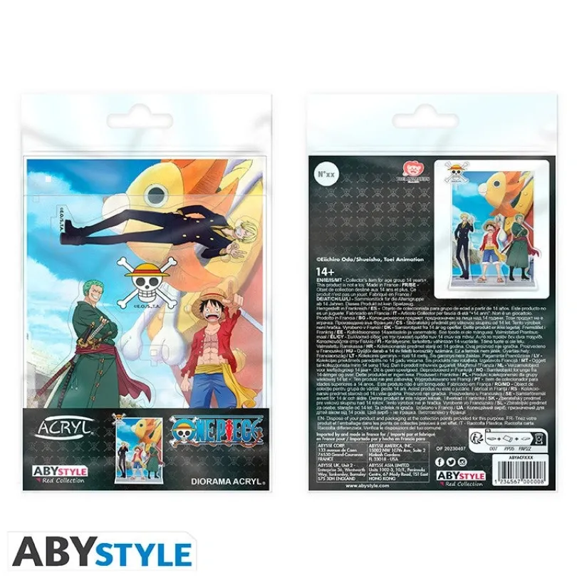 ONE PIECE - Acryl Diorama - Trio