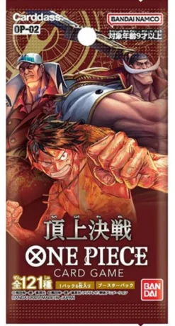 One Piece Card Game: Paramount War [OP-02] Booster (Japansk version)