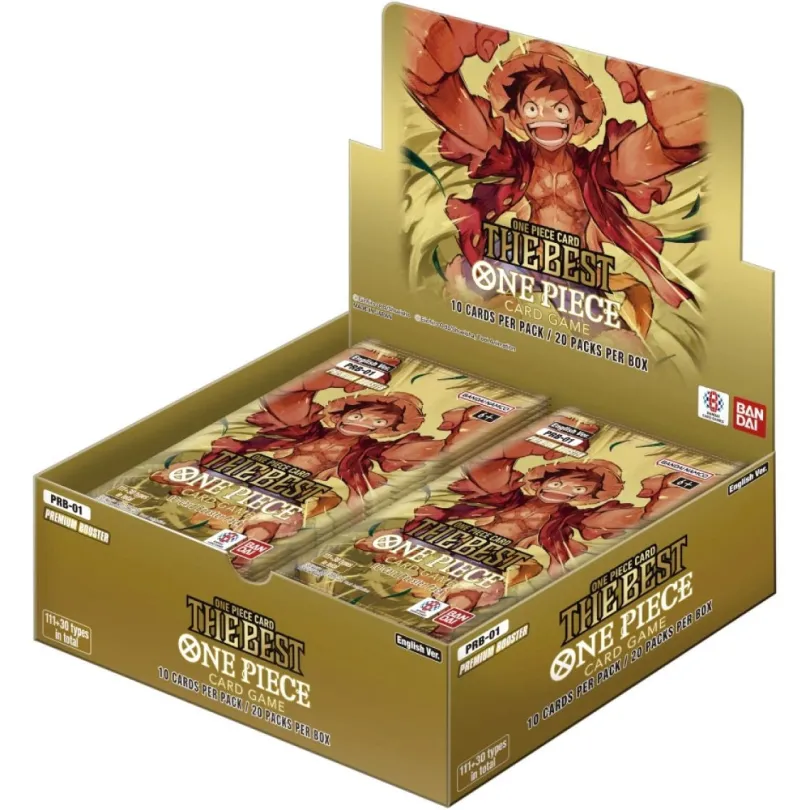 One Piece Card Game PRB-01 Premium Booster Display (20 Packs)