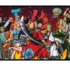 ONE PIECE - Mousepad XXL - Battle in Wano (90cm x 40cm)