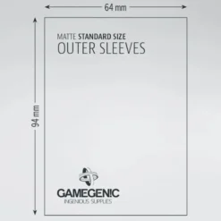 Outer Sleeves Matte Standard Size (50 Sleeves)