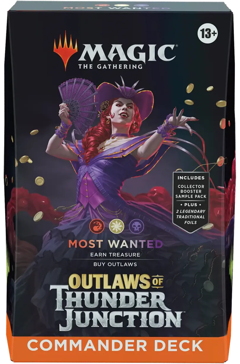Outlaws of Thunder Junction Commander Deck - Most Wanted