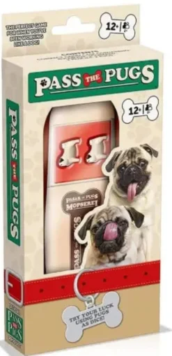 Pass The Pugs Kasta Gris Sv